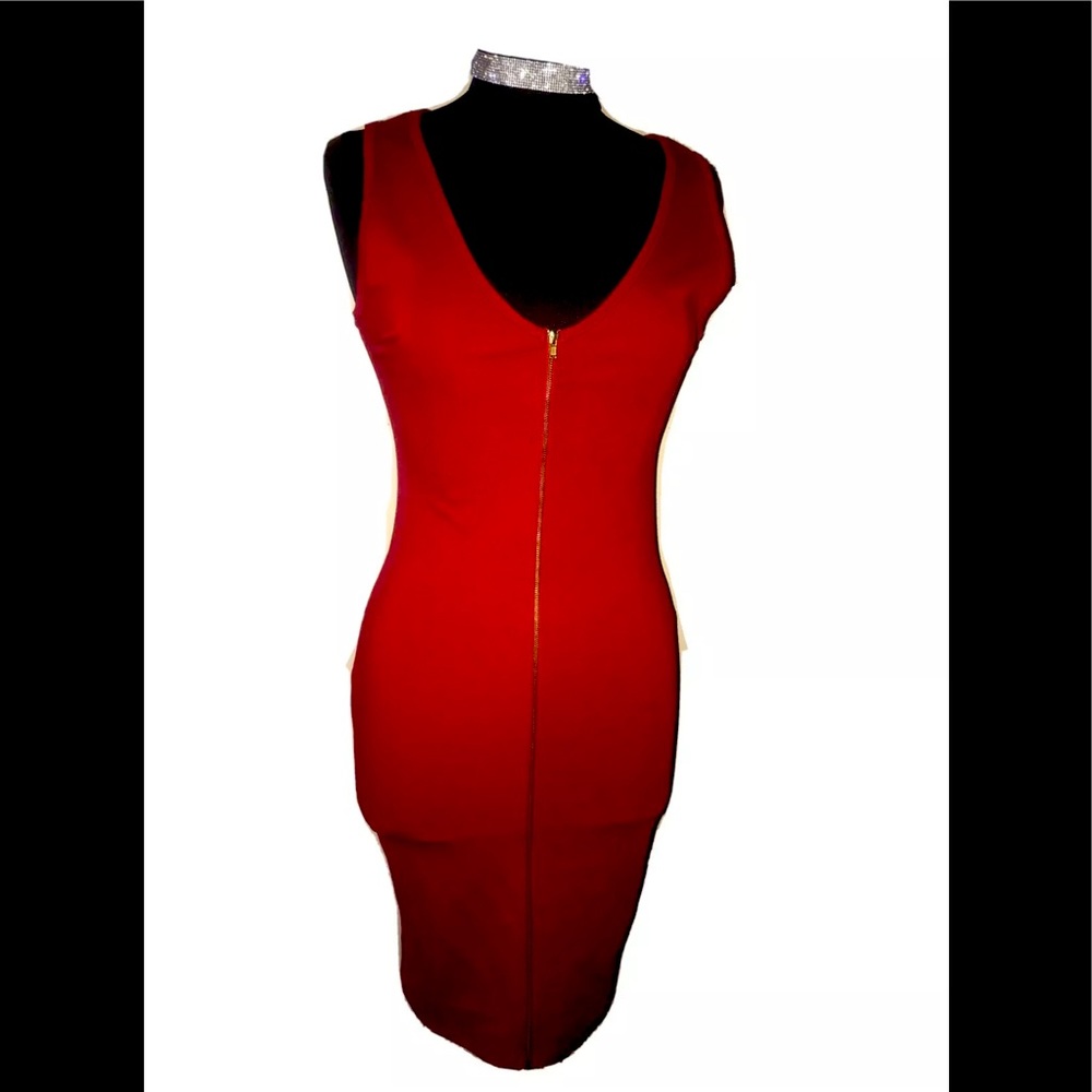 Minette Women's RED BODYCON Dress. Goodcondition M